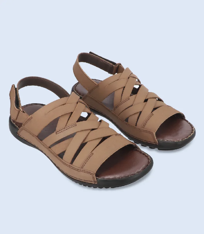 Men's Premium Shoes BM5491-BROWN-Men Sandal