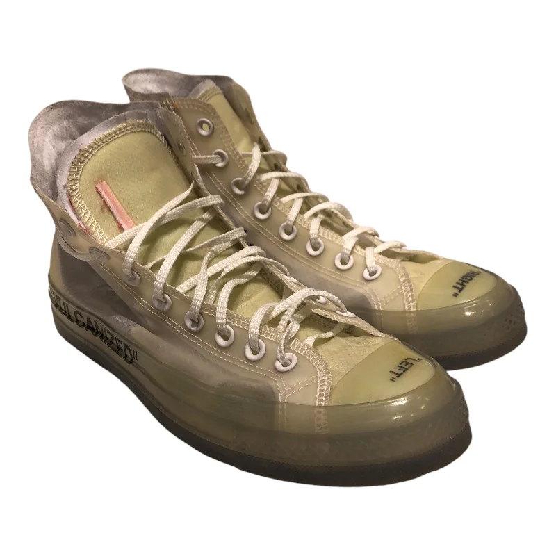 Men's Versatile Shoes OFF-WHITE/CONVERSE/Hi-Sneakers/US 9/CRM/VULCANIZED
