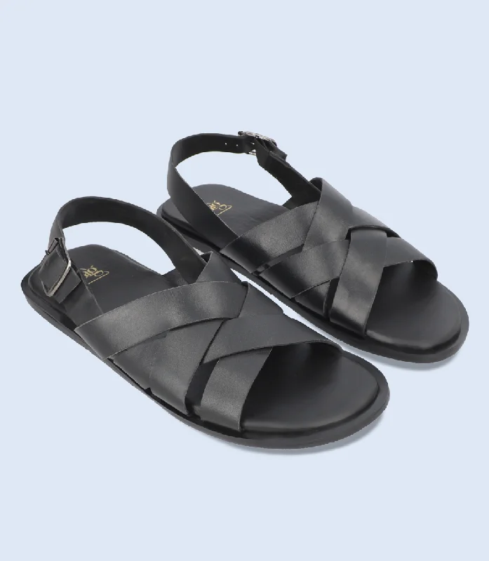 Men's Cozy Boots BM5590-BLACK-Men Sandals