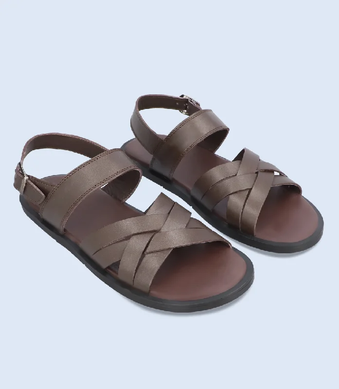 Exclusive Flash Sale On Durable And Trendy Shoes BM5585-ESPREESO-Men Sandal
