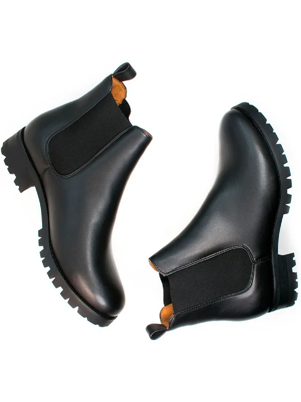 Men's All-Season Boots Luxe Deep Tread Chelsea Boots