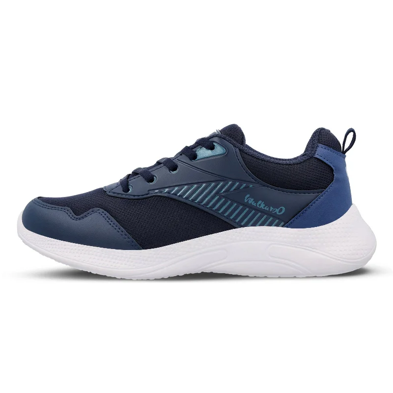 Limited-Time Offer On Premium Shoes Men's Lace-up Sports Shoe - WS3055 Navy Blue