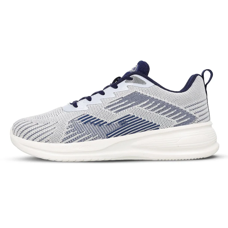 Men's Stylish Boots WALKAROO MEN WALKING SHOES - WS9584 WHITE