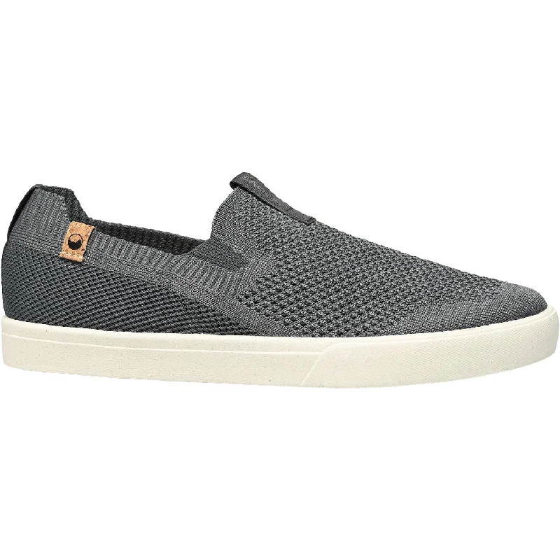 Men's Odor-Resistant Shoes Men's Saola Virunga Charcoal Knit Fabric
