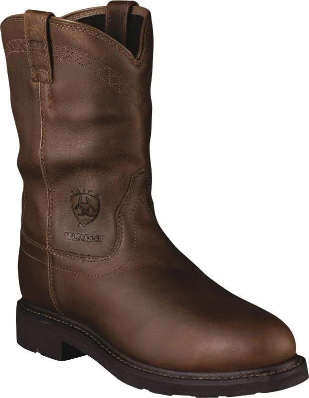 Men's Anti-Slip Shoes Ariat Men’s Sierra H2O Boots in Sunshine 10002385