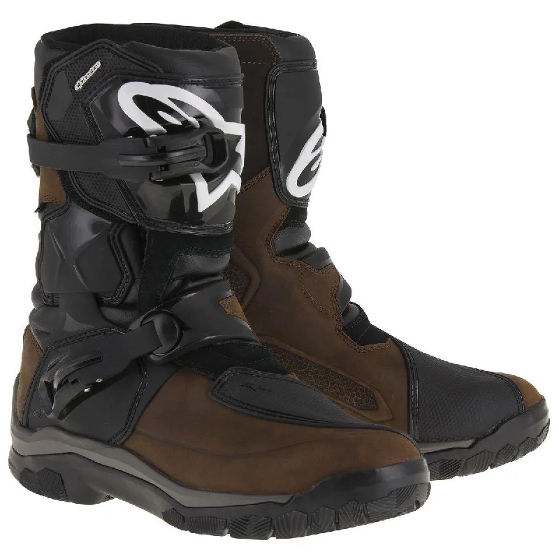 Casual  Shoes For Everyday Wear Alpinestars Belize Drystar Men's Brown Motorcycle Boots