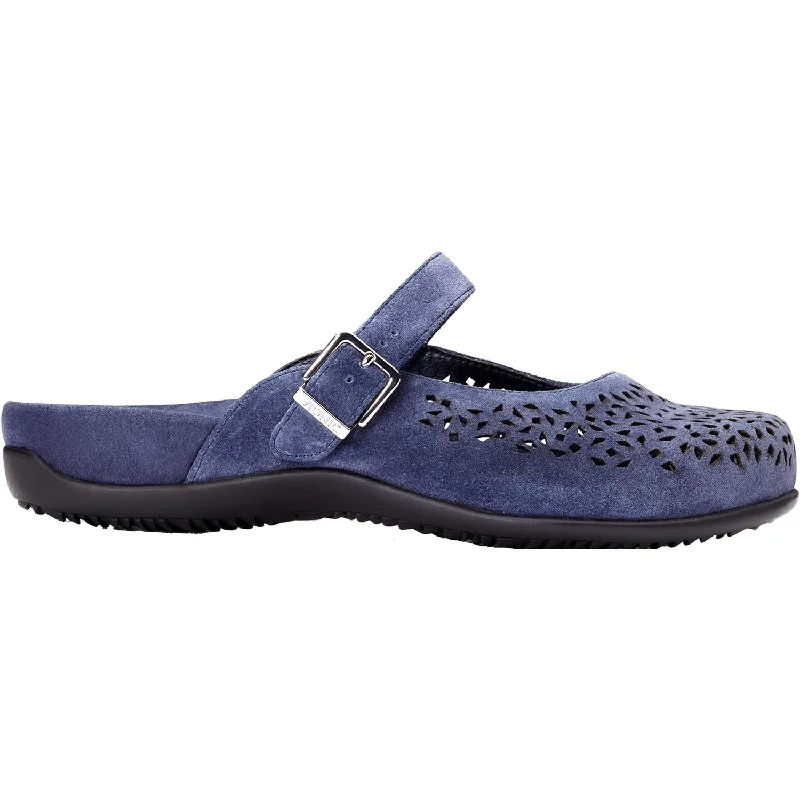 Men's Stylish Shoes Women's Vionic Lidia Navy Suede