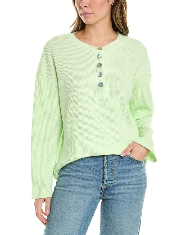 Women's Classic Outfit Electric & Rose Kate Henley Sweatshirt