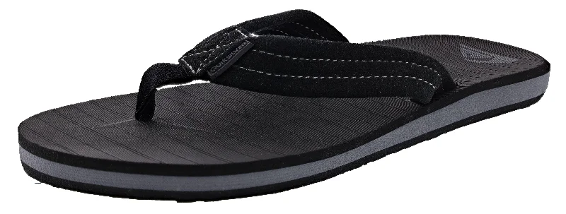 Men's Breathable Boots Quiksilver Men's Carver Suede Leather Sandals