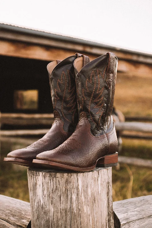 Men's Lightweight Shoes Longreach Mens Boot - Coffee