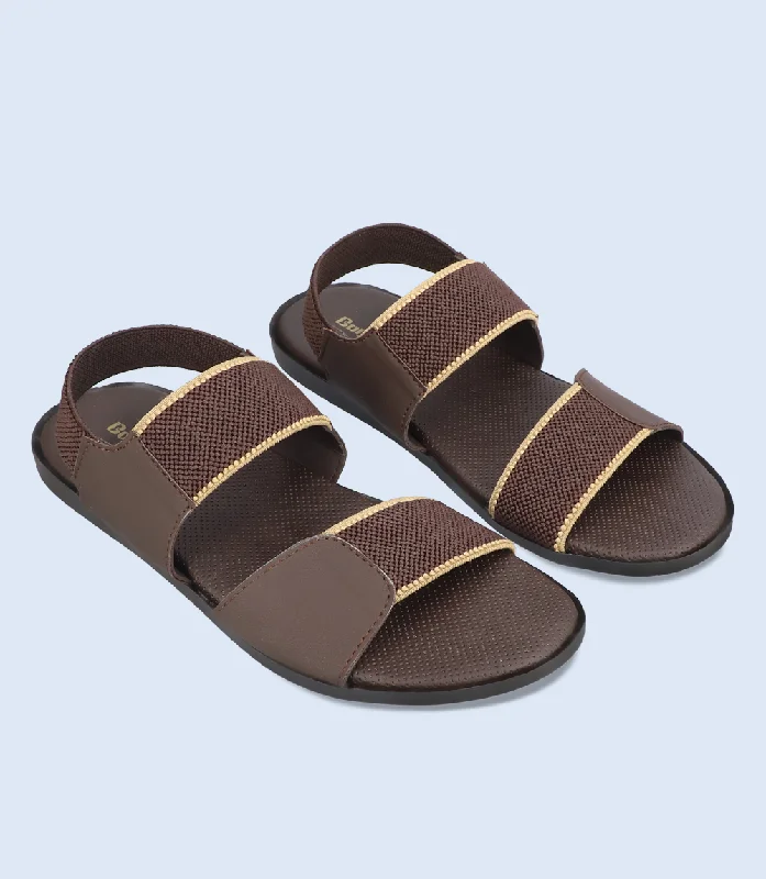 Special Holiday Sale On Premium Shoes BM5715-ESPRESSO-Men Sandals