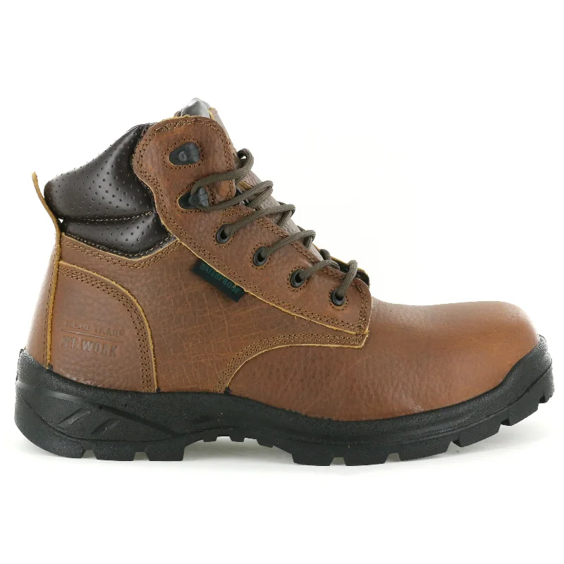 Men's Temperature-Regulating Boots NT Work Men's Big Don Brown Leather Composite Toe Waterproof Work Boot Men's Temperature-Regulating Boots NT Work Men's Big Don Brown Leather Composite Toe Waterproof Work Boot
