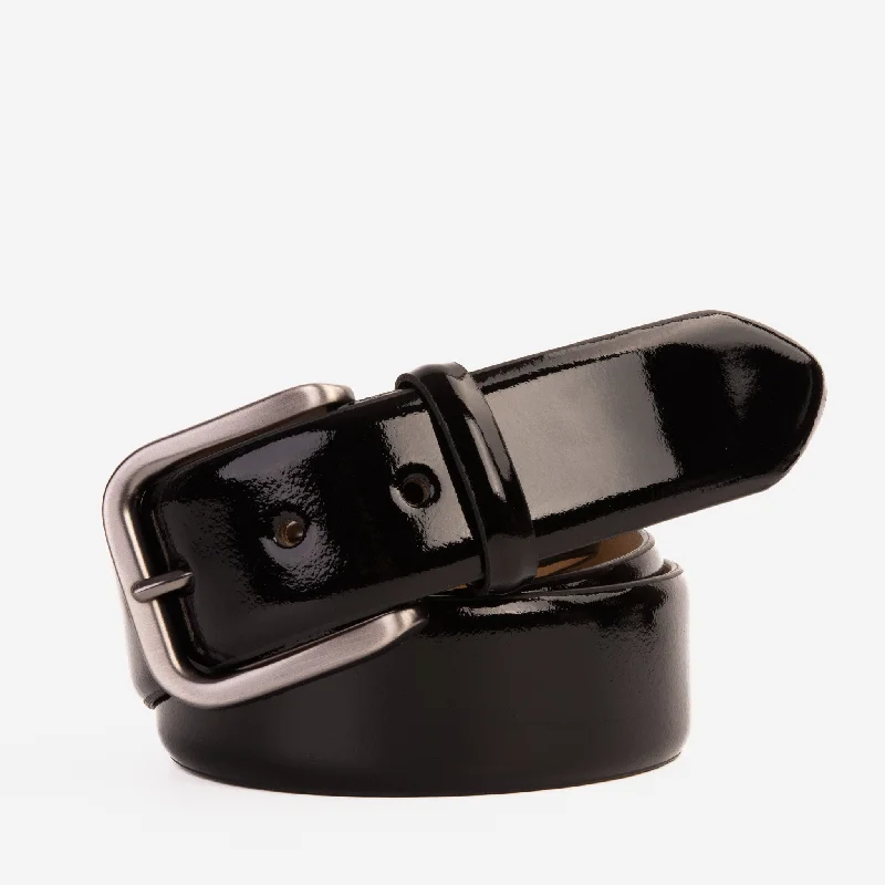 Exclusive Shoe Sale Event Happening Now The Dodoma Black Patent Leather Belt