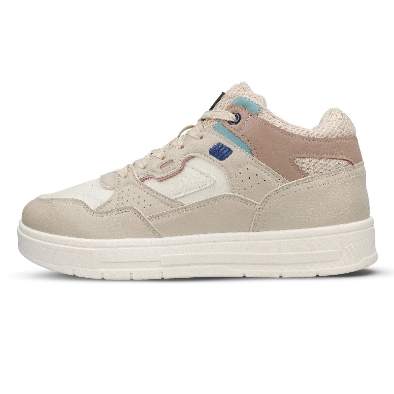 Casual  Shoes For Everyday Wear Men's Sports Sneakers - WY3485 White Beige