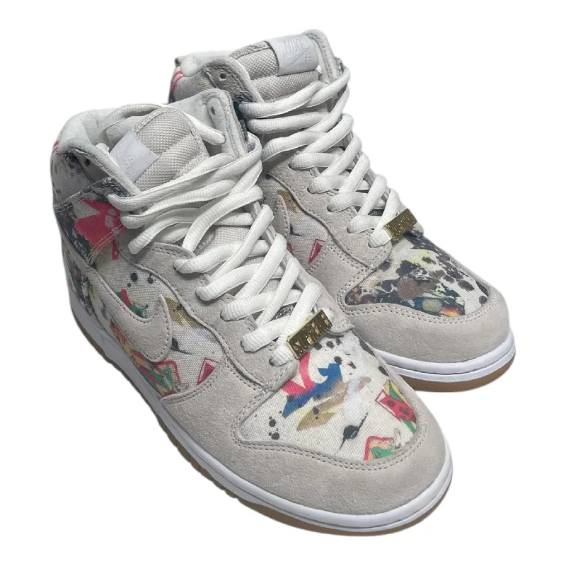 Men's High-Quality Shoes NIKE SB/Supreme/Hi-Sneakers/US 8/All Over Print/Cotton/MLT/DUNK HIGH RAMMELLZEE Men's High-Quality Shoes NIKE SB/Supreme/Hi-Sneakers/US 8/All Over Print/Cotton/MLT/DUNK HIGH RAMMELLZEE