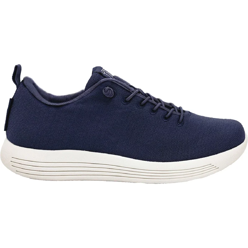 Men's Modern Shoes Unisex Woolloomooloo Cheviot Navy Wool