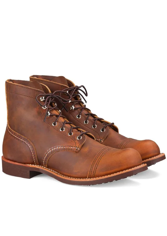 Men's Soft Shoes Redwing Men's Iron Ranger Casual Boots