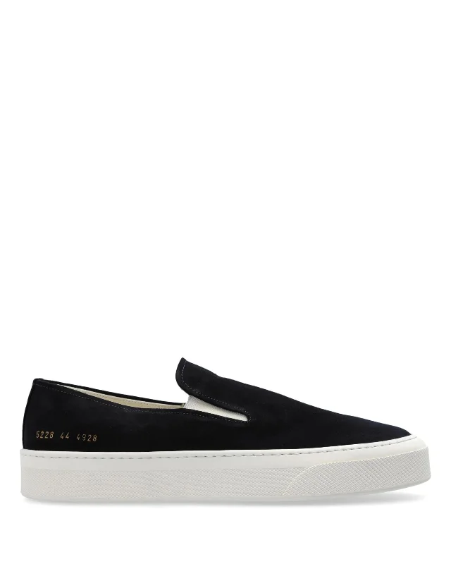 Biggest Shoe Sale Of The Year Slip On In Suede Navy Suede