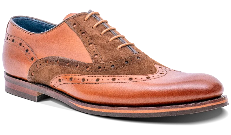 Men's Lightweight Shoes Abingdon - Chestnut Calf/Polo Suede