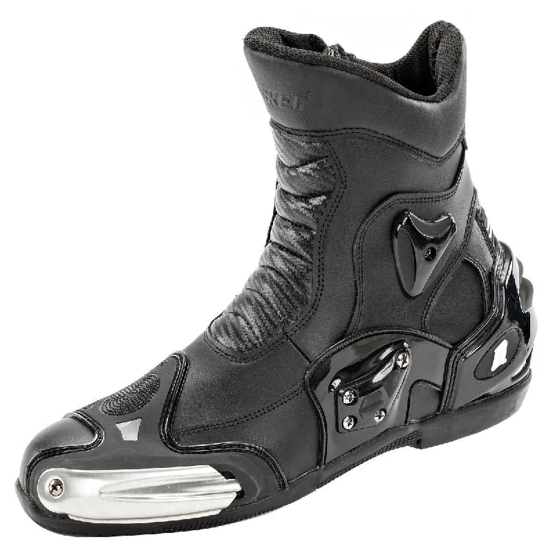 Men's Fashionable Boots Joe Rocket Superstreet Men's Black Leather Boots