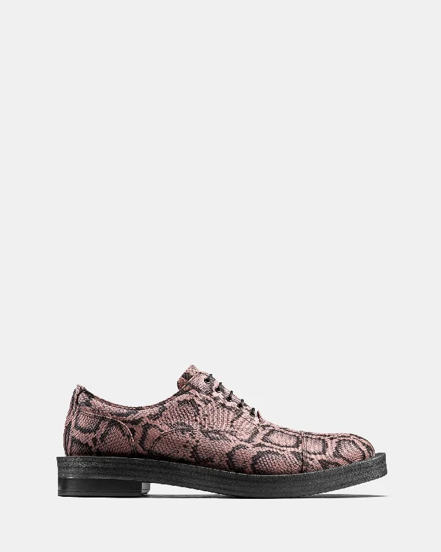 Men's Flexible Shoes Cur Oxford 2 M Rose Textile
