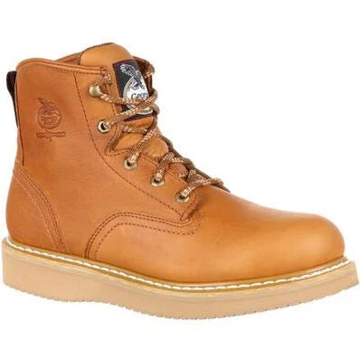 Men's All-Season Boots GEORGIA BOOT WEDGE STEEL TOE WORK BOOT | G6342