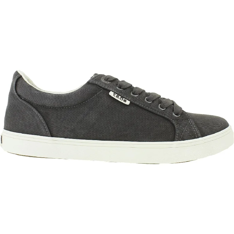 Men's Seamless Design Shoes Men's Taos Starsky Graphite Vintage Canvas