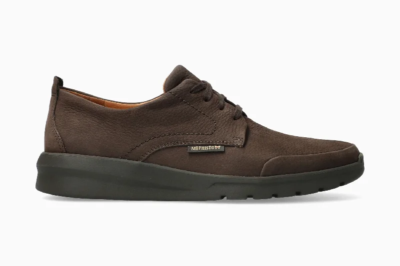 Men's Fashionable Shoes Walker - Dark Brown