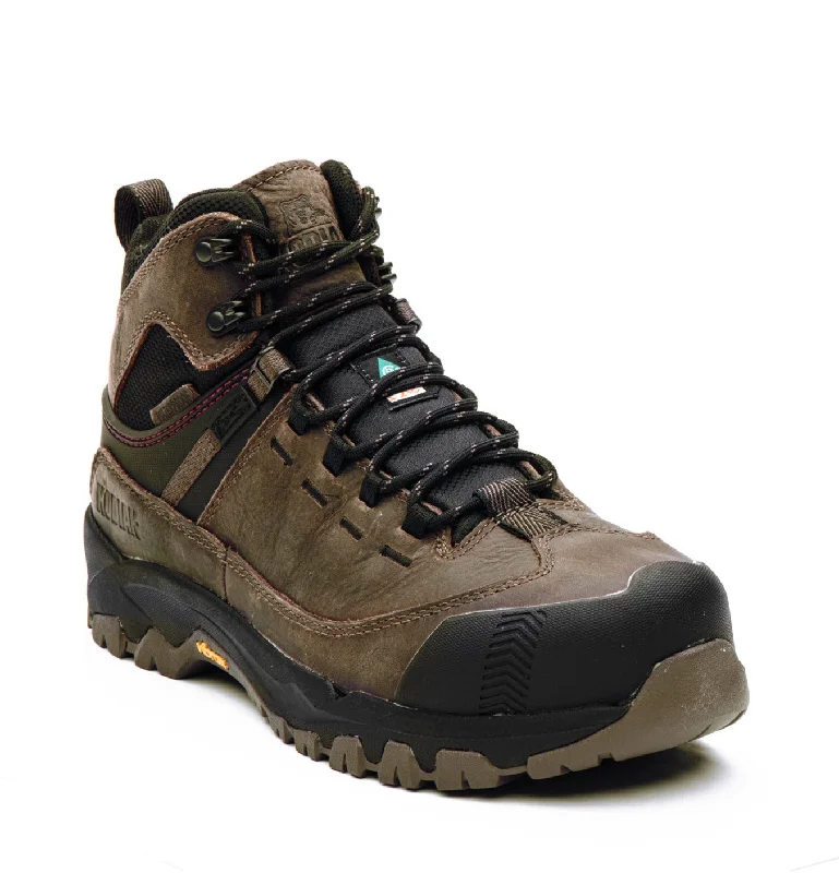Men's Moisture-Wicking Shoes Quest Bound Mid Men's 6" composite toe leather work boots A4TEL/4TELBK - LIMITED SIZES