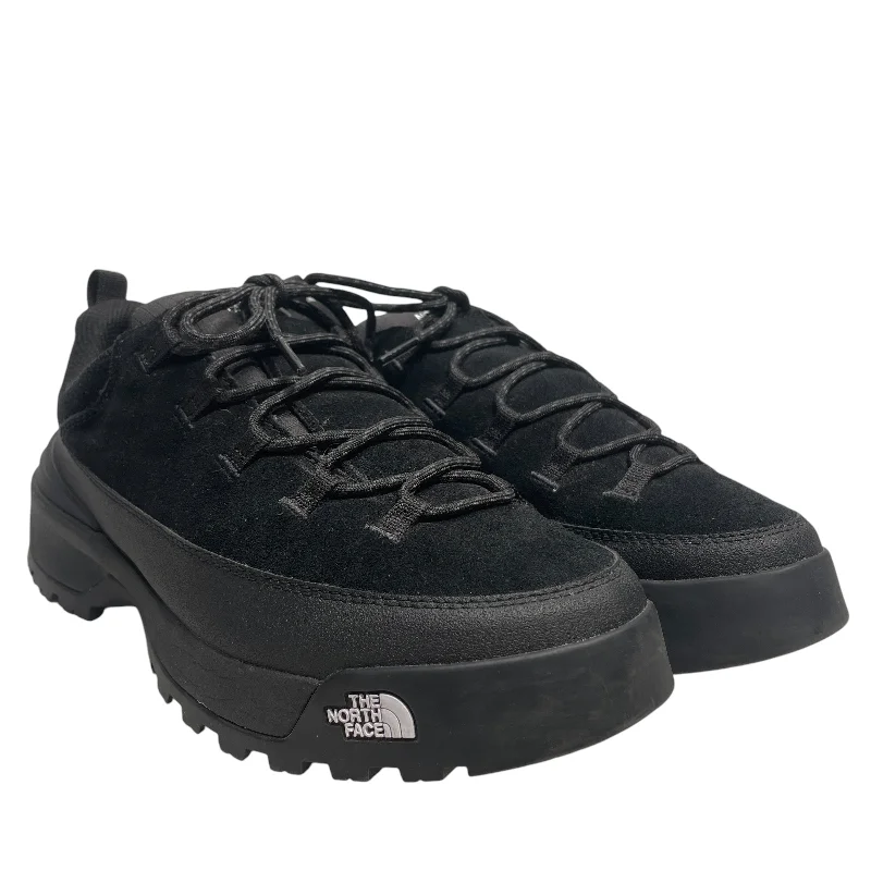 Men's Moisture-Wicking Shoes THE NORTH FACE/Low-Sneakers/US 8/Leather/BLK/Glenclyffe Urban Low
