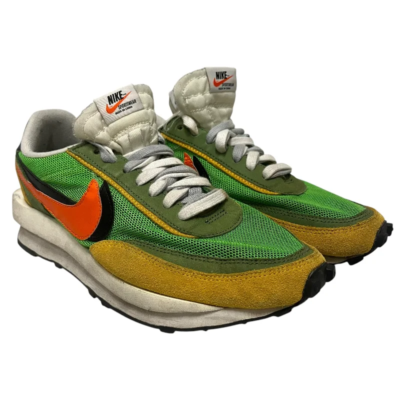 Men's Ergonomic Shoes NIKE/LDV WAFFLE/Low-Sneakers/US 10/Cotton/GRN/BV0073-300