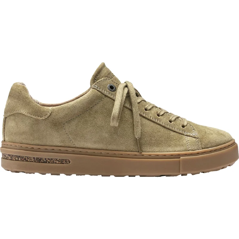 Men's Shock-Resistant Boots Unisex Birkenstock Bend Faded Khaki Suede