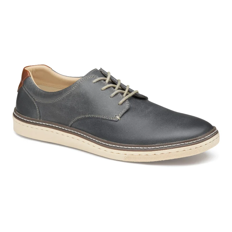 All-Season Boots For Men Johnston & Murphy McGuffey Plain Toe Gray Oiled Men's