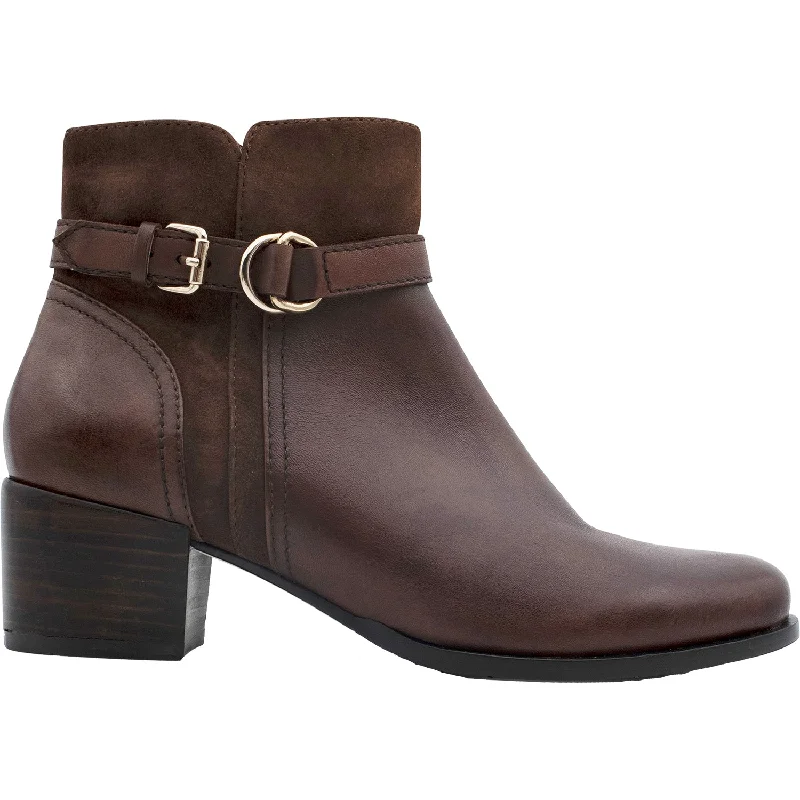 Men's Stylish Boots Women's Regarde Le Ciel Jolene-23 Rust/Noce Etna Leather