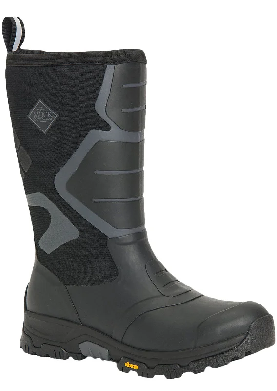Men's Supportive Boots Muck Boot Co. Men's Apex Pro Arctic Grip A.T. Traction Lug Boots