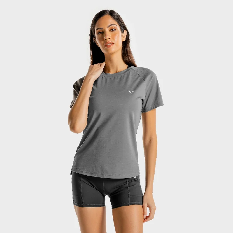 Best Boutiques Online Core Slim Fit Tee - Grey