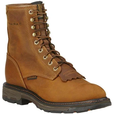 Men's Waterproof Shoes MEN LACE-UP-ARIAT-WORKHOG-WESTERN-WORK-BOOTS-10016266-SOFT-TOE  MEN