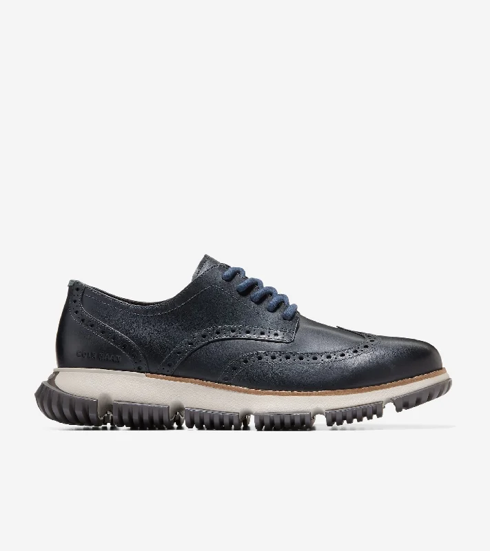 Special Holiday Sale On Premium Shoes Men's 4.ZERØGRAND Wingtip Winter Oxford