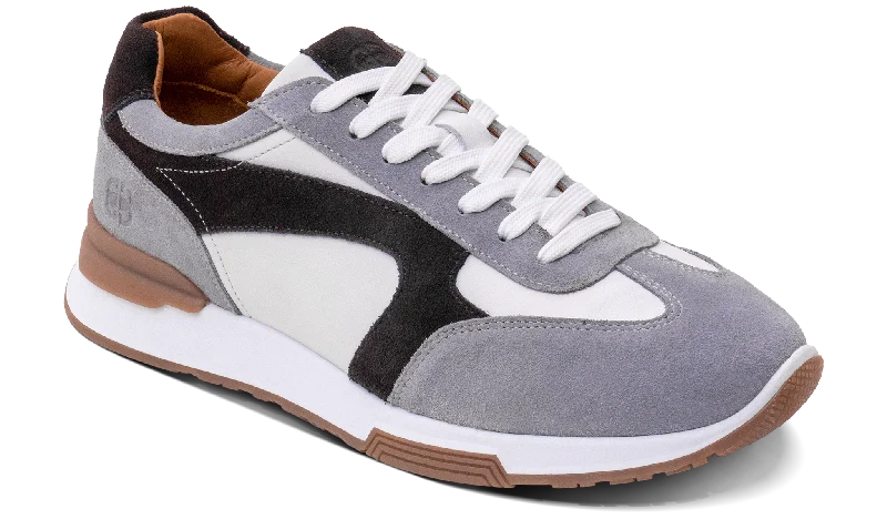 Men's Breathable Shoes Hill - Grey Combi