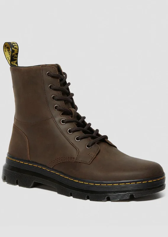 Men's Casual Boots Dr.Martens Men's Combs Leather Boots
