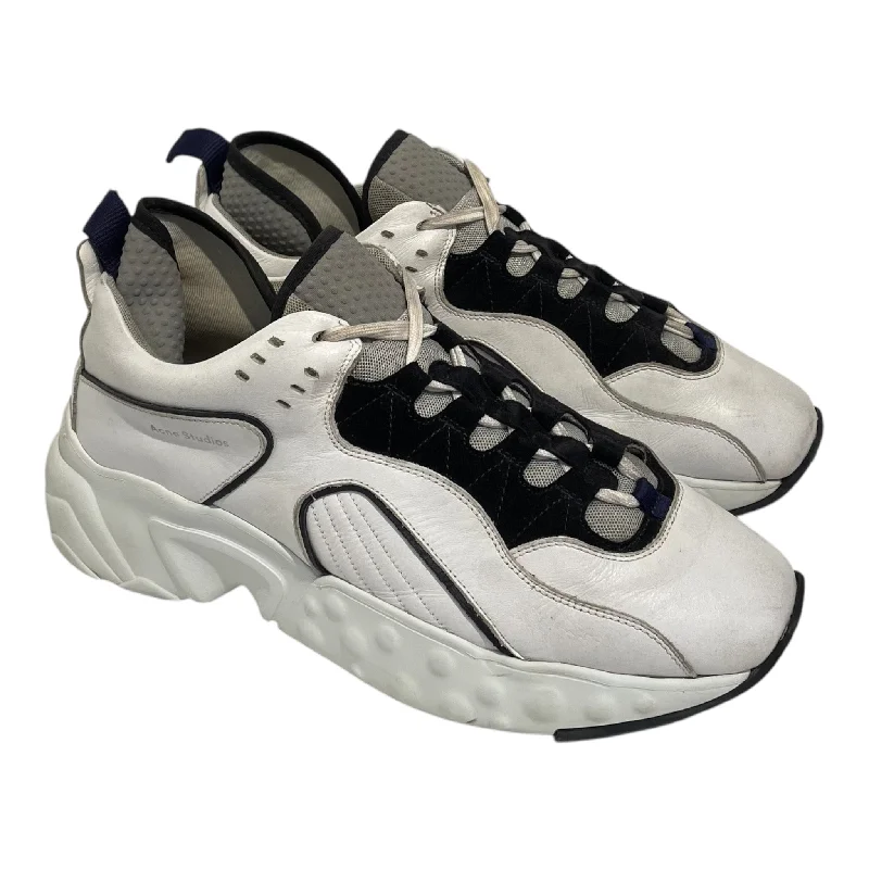 Men's Flexible Shoes Acne Studios/Low-Sneakers/US 10/Leather/WHT/