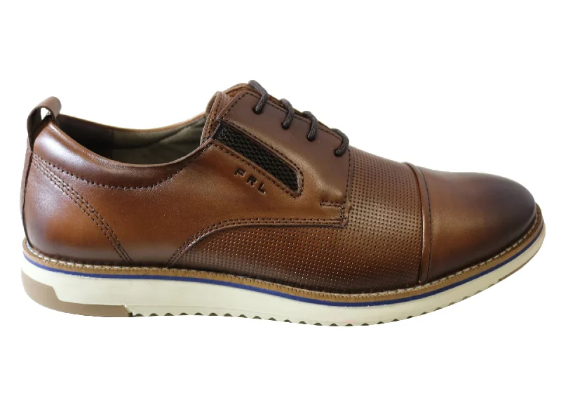 Men's Casual Shoes Ferricelli Kiran Mens Leather Dress Casual Shoes Made In Brazil