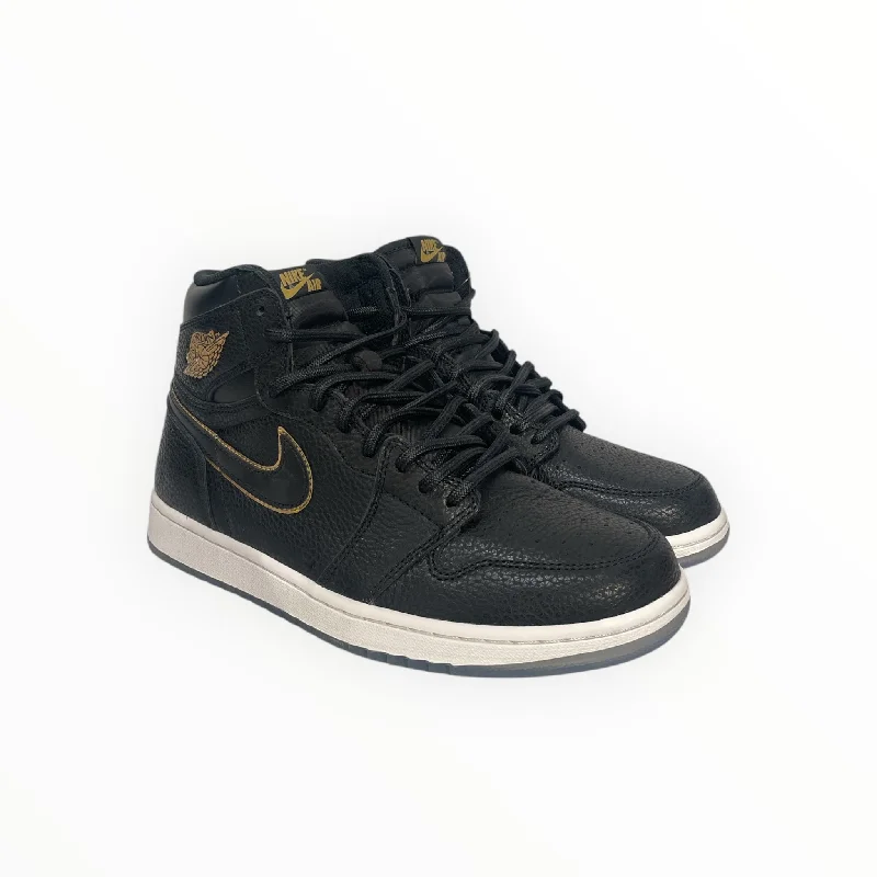 Men's All-Day Wear Boots NIKE/Hi-Sneakers/US 10.5/Leather/BLK/JORDAN 1 HIGH CITY OF FLIGHT Men's All-Day Wear Boots NIKE/Hi-Sneakers/US 10.5/Leather/BLK/JORDAN 1 HIGH CITY OF FLIGHT