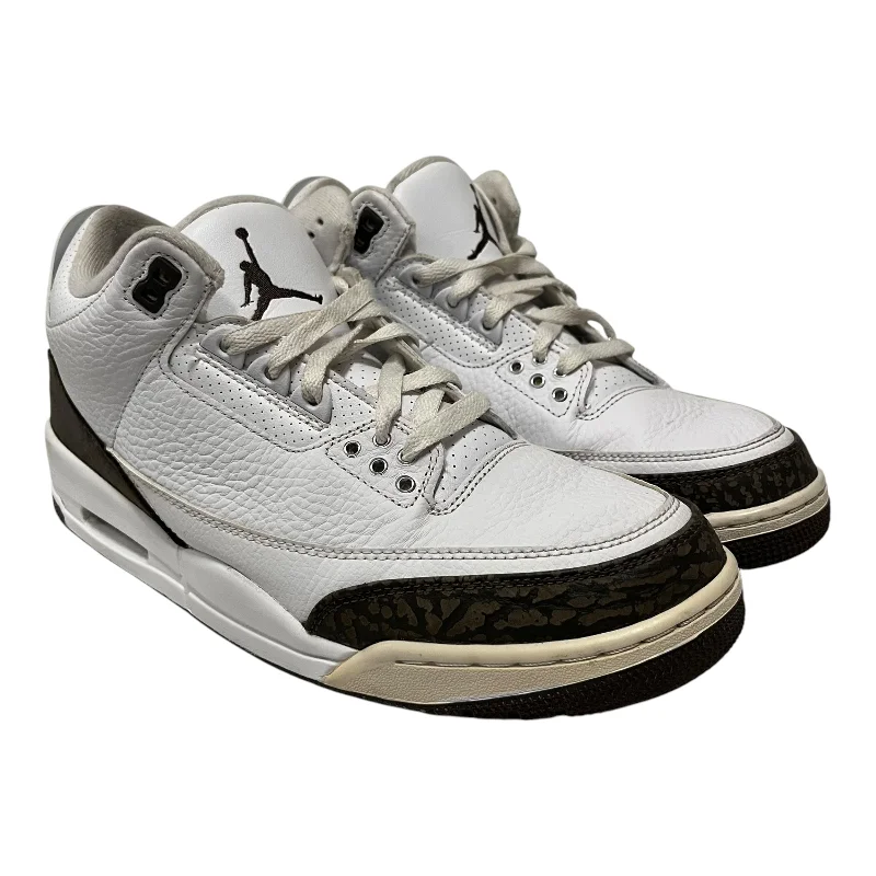 Men's Stylish Shoes ALR JORDAN/Low-Sneakers/US 10/Leather/BRW/Mocha 3