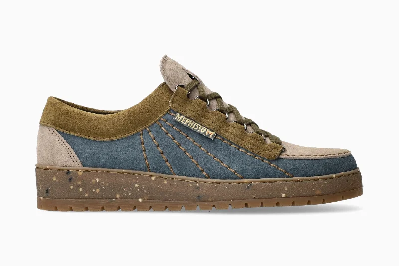 Sleek And Modern Shoes Rainbow - Denim