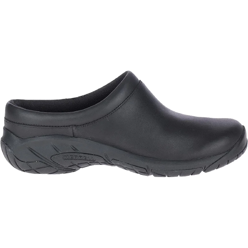 Men's Flexible Sole Boots Women's Merrell Encore Nova 4 Black Leather