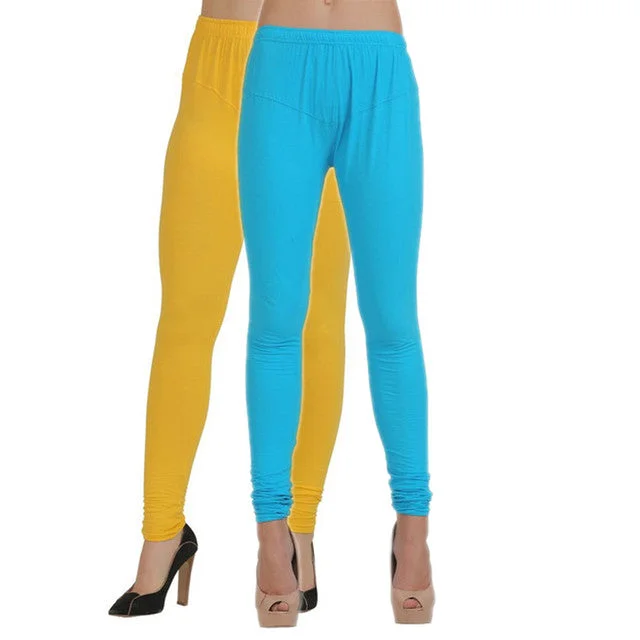 Vibrant Femme Fashion T.T. Women Churidar Legging Pack Of 2