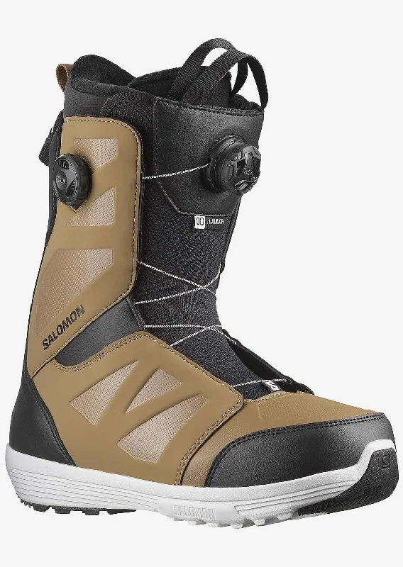 Men's Lightweight Shoes Salomon Men's Launch Boa SJ Sepia Snowboard Boots