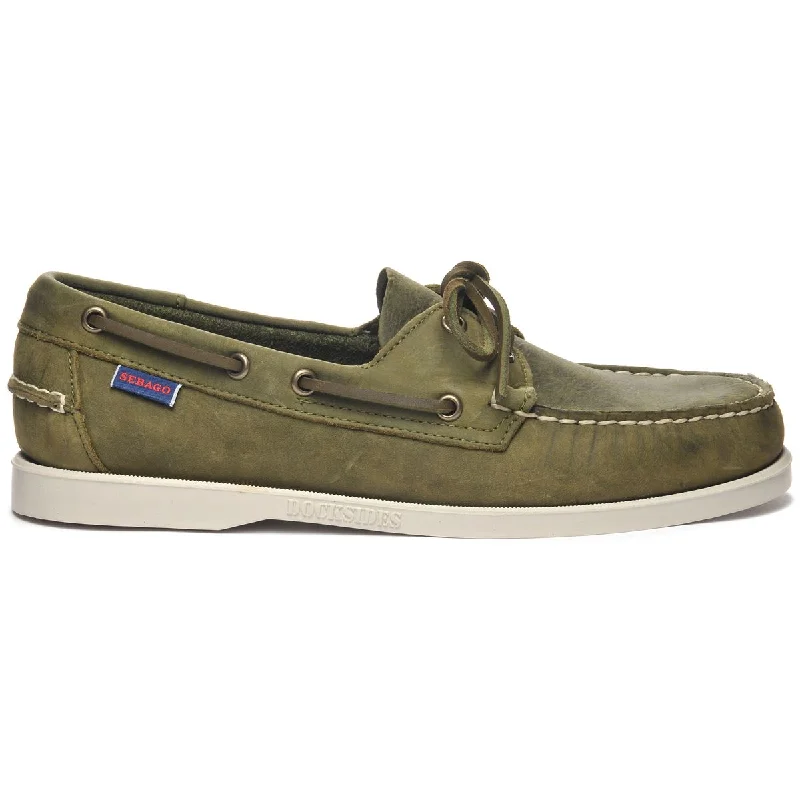 Men's Lightweight Boots Docksides Portland Crazy H - Forest Green