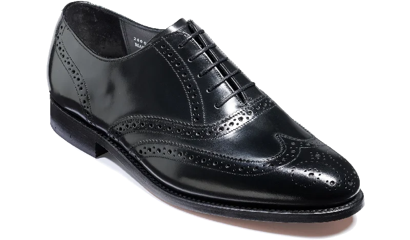 Men's Comfortable Shoes Chancery - Black Hi-Shine